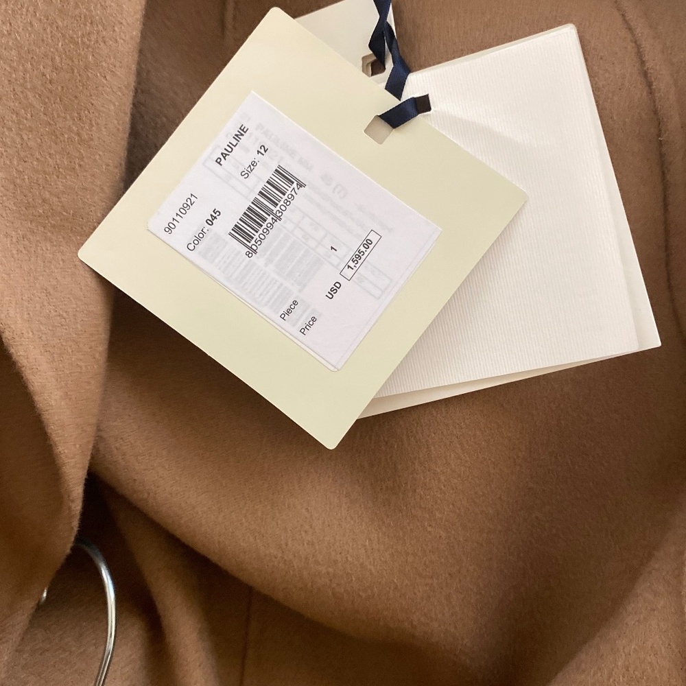 'S Max Mara PAULINE - 100% wool - New With Tag - Picture 3 of 7